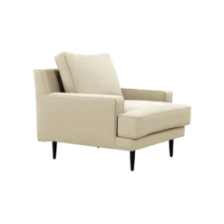 Fauteuil velours Oscar