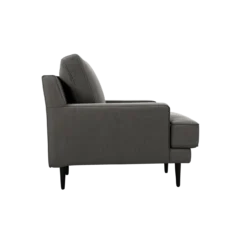 Fauteuil velours Oscar