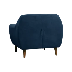 Fauteuil velours Paimpol