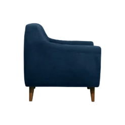 Fauteuil velours Paimpol