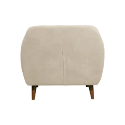 Fauteuil velours Paimpol