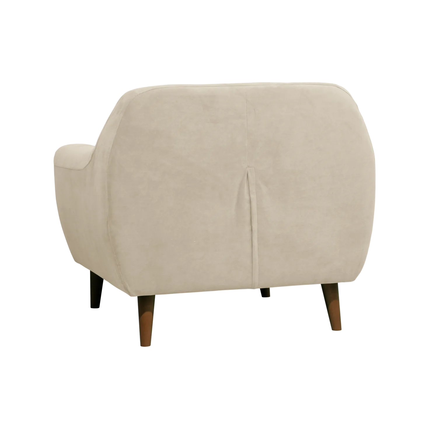 Fauteuil velours Paimpol