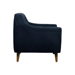 Fauteuil velours Paimpol