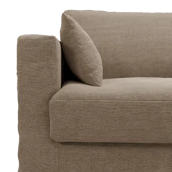 Fauteuil XL lin déhoussable Martigues