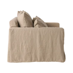 Fauteuil XL lin déhoussable Moëze