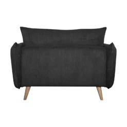 Fauteuil XXL velours côtelé Orion