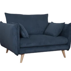 Fauteuil XXL velours côtelé Orion