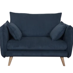 Fauteuil XXL velours côtelé Orion