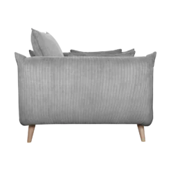 Fauteuil XXL velours côtelé Orion