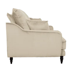 Fauteuil XXL velours Olie