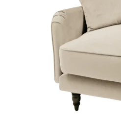 Fauteuil XXL velours Olie