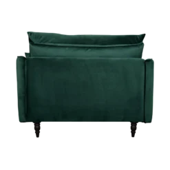 Fauteuil XXL velours Olie