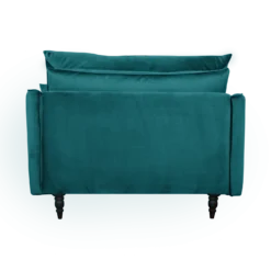 Fauteuil XXL velours Olie