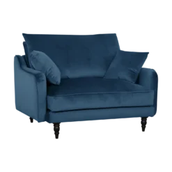 Fauteuil XXL velours Olie