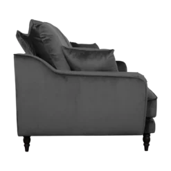 Fauteuil XXL velours Olie
