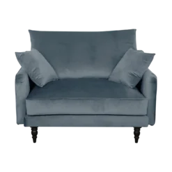 Fauteuil XXL velours Olie