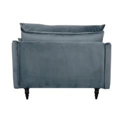 Fauteuil XXL velours Olie