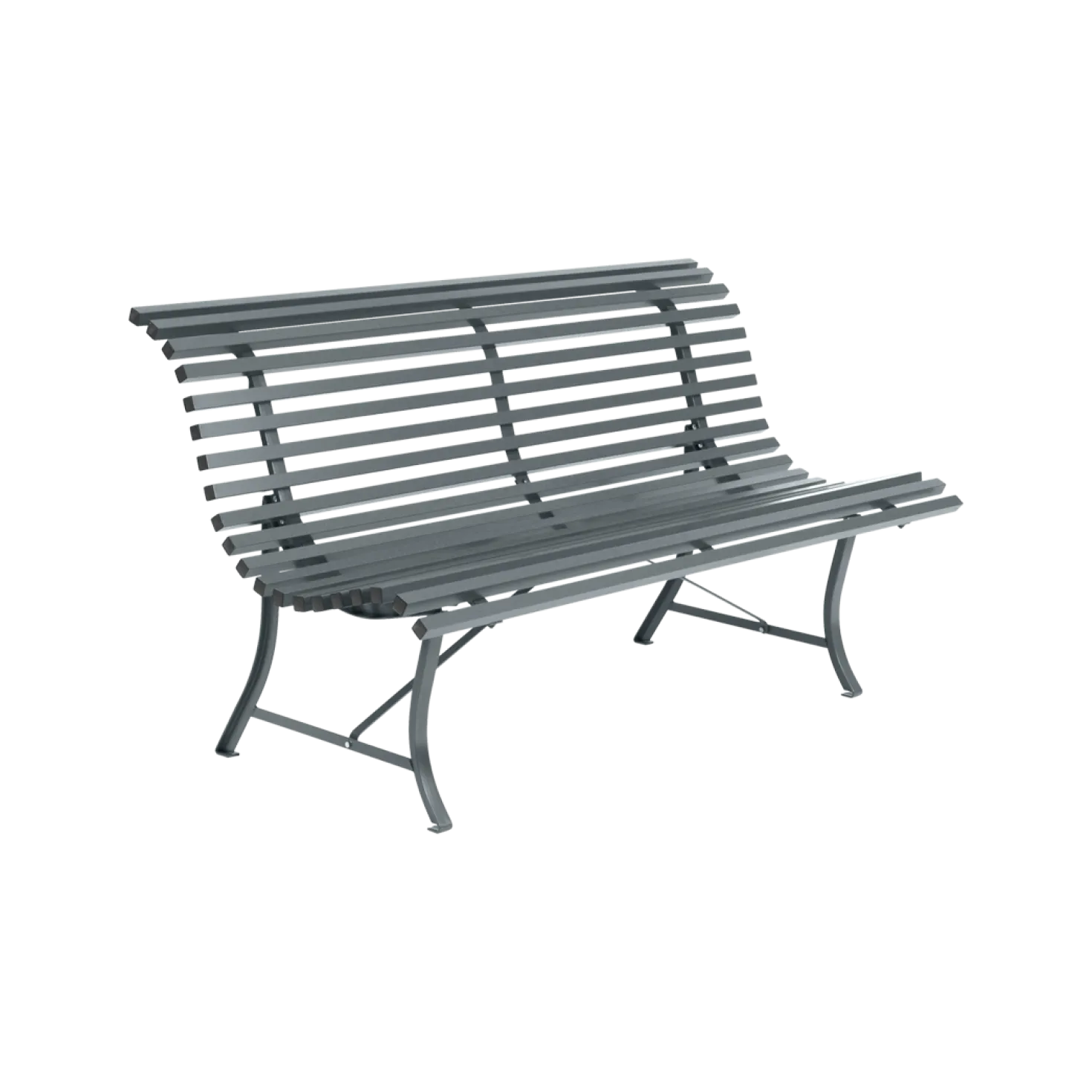 FERMOB Banc 3 Places 150 cm Louisiane en Acier