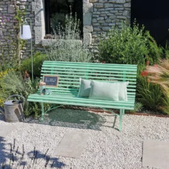 FERMOB Banc 3 Places 150 cm Louisiane en Acier