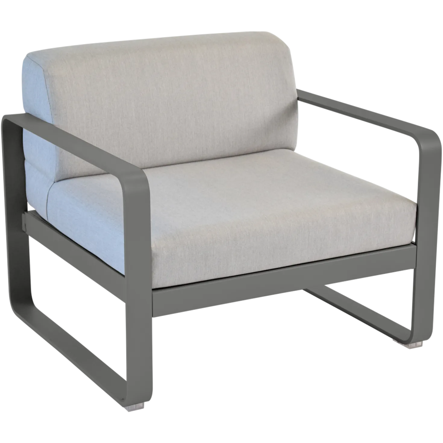 FERMOB Fauteuil Bellevie Gris Flanelle en Aluminium