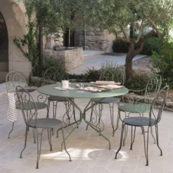 FERMOB Lot de 2 Chaises Empilables Montmartre en Acier