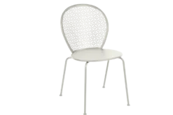 FERMOB Lot de 2 Chaises Empilables Lorette en Acier
