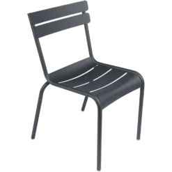 FERMOB Lot de 2 Chaises Empilables Luxembourg en Aluminium