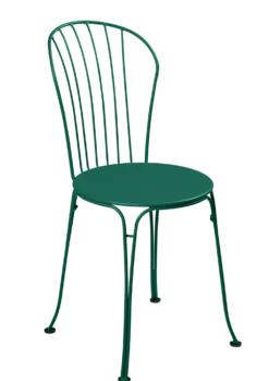 FERMOB Lot de 2 Chaises Empilables Opéra+ en Acier
