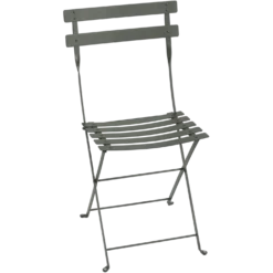 FERMOB Lot de 2 Chaises Pliantes Bistro Métal en Acier