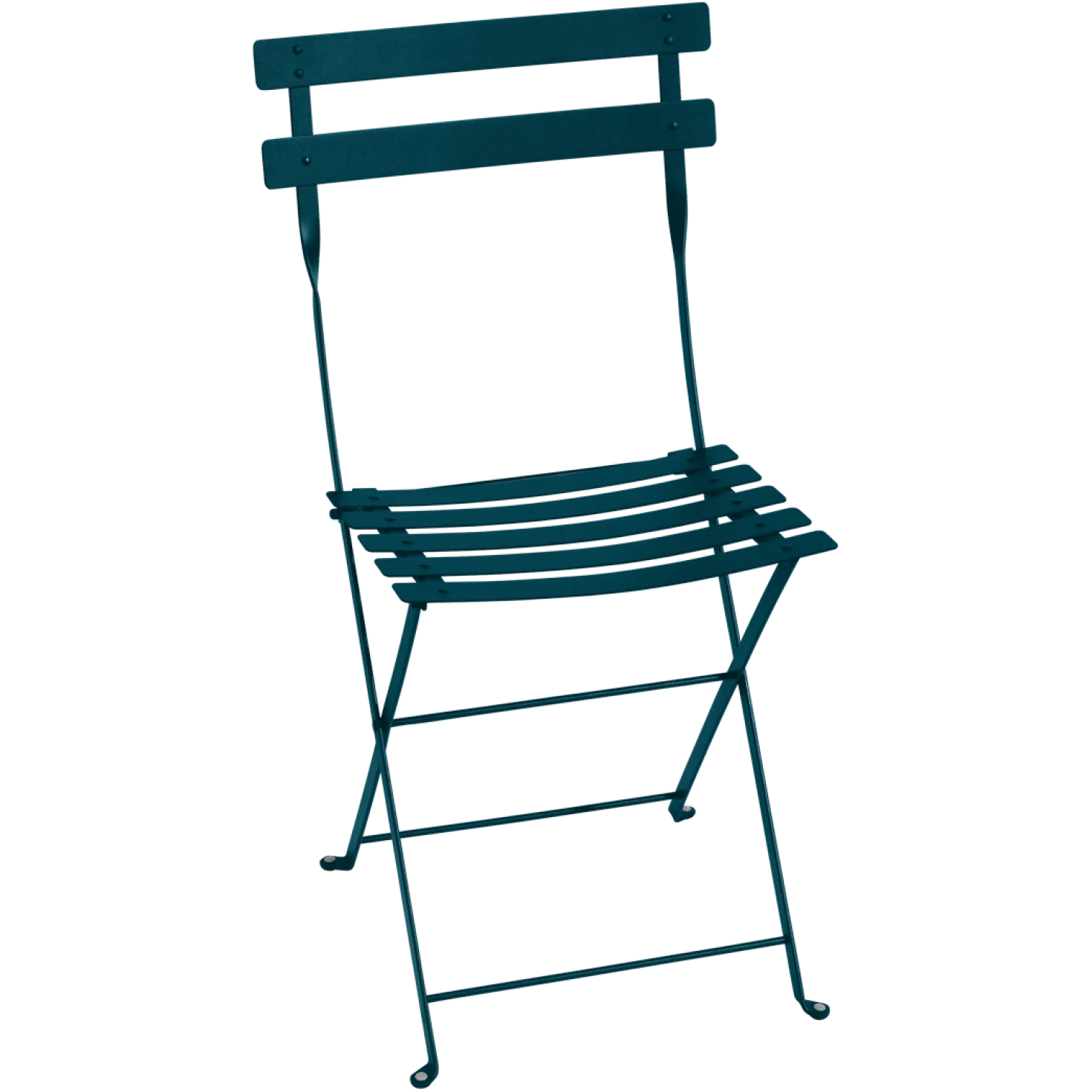 FERMOB Lot de 2 Chaises Pliantes Bistro Métal en Acier