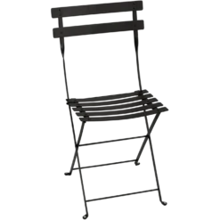 FERMOB Lot de 2 Chaises Pliantes Bistro Métal en Acier