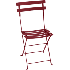 FERMOB Lot de 2 Chaises Pliantes Bistro Métal en Acier