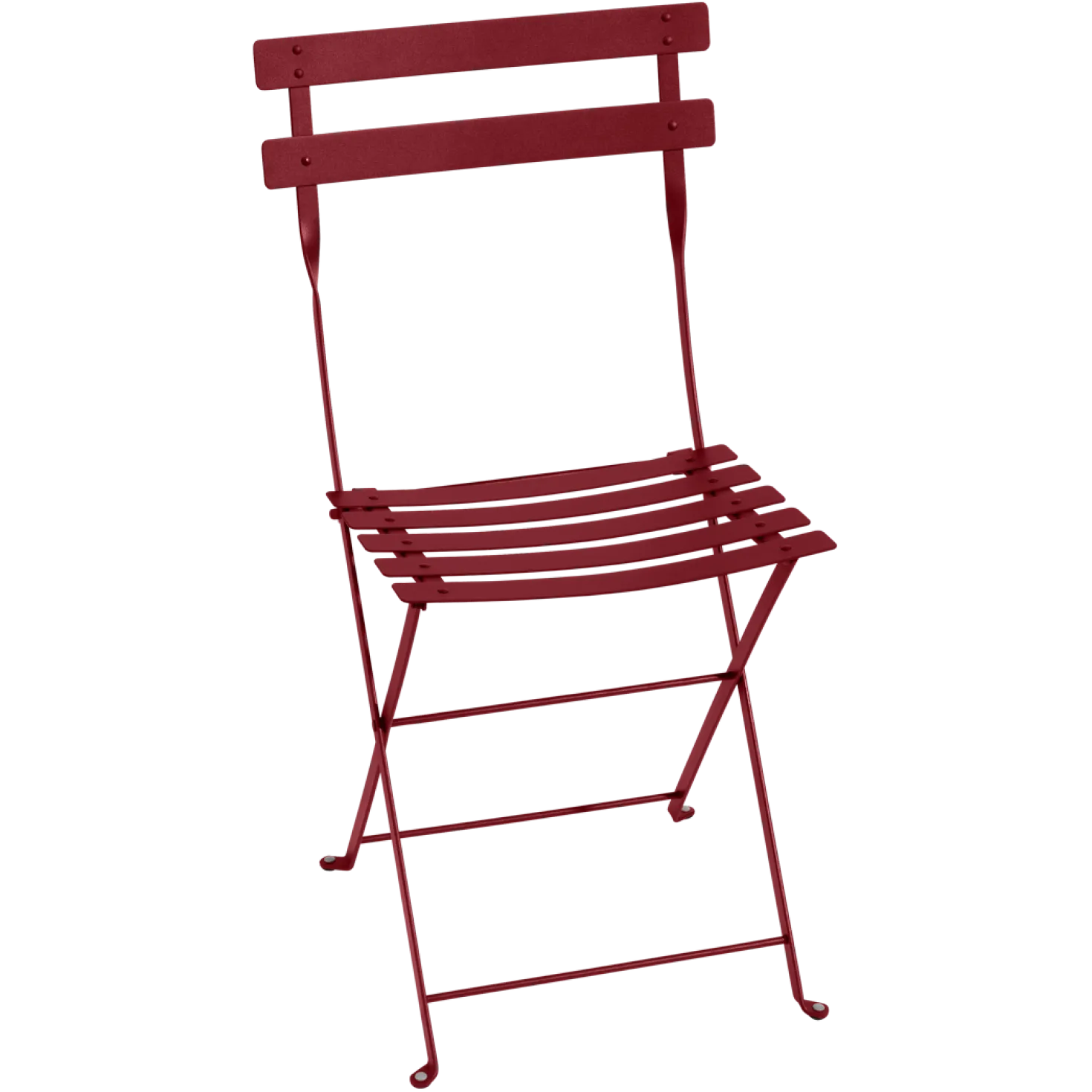 FERMOB Lot de 2 Chaises Pliantes Bistro Métal en Acier
