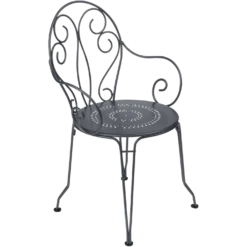 FERMOB Lot de 2 Fauteuils Empilables Montmartre en Acier