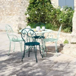 FERMOB Lot de 2 Fauteuils Empilables Montmartre en Acier