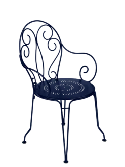 FERMOB Lot de 2 Fauteuils Empilables Montmartre en Acier