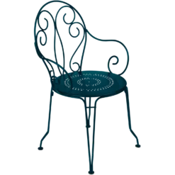FERMOB Lot de 2 Fauteuils Empilables Montmartre en Acier