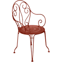 FERMOB Lot de 2 Fauteuils Empilables Montmartre en Acier