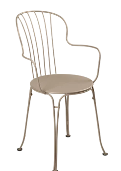 FERMOB Lot de 2 Fauteuils Empilables Opéra+ en Acier