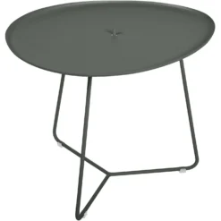 FERMOB Table Basse Plateau Amovible Cocotte en Acier et Aluminium