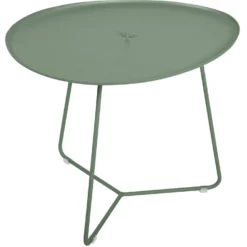 FERMOB Table Basse Plateau Amovible Cocotte en Acier et Aluminium