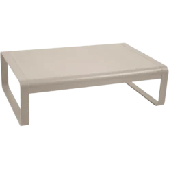 FERMOB Table Basse Rectangulaire 103 x 75 cm Bellevie en Aluminium