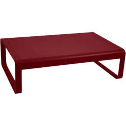 FERMOB Table Basse Rectangulaire 103 x 75 cm Bellevie en Aluminium