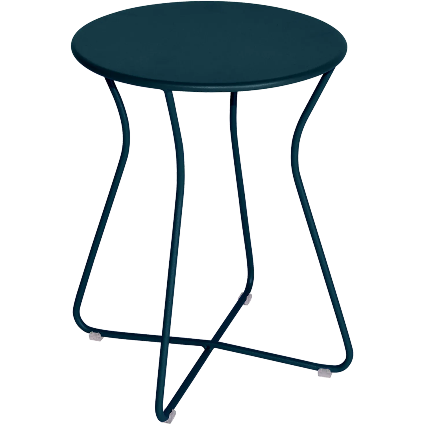 FERMOB Table Basse Ronde Hauteur 45 cm Cocotte en Acier
