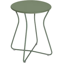 FERMOB Table Basse Ronde Hauteur 45 cm Cocotte en Acier