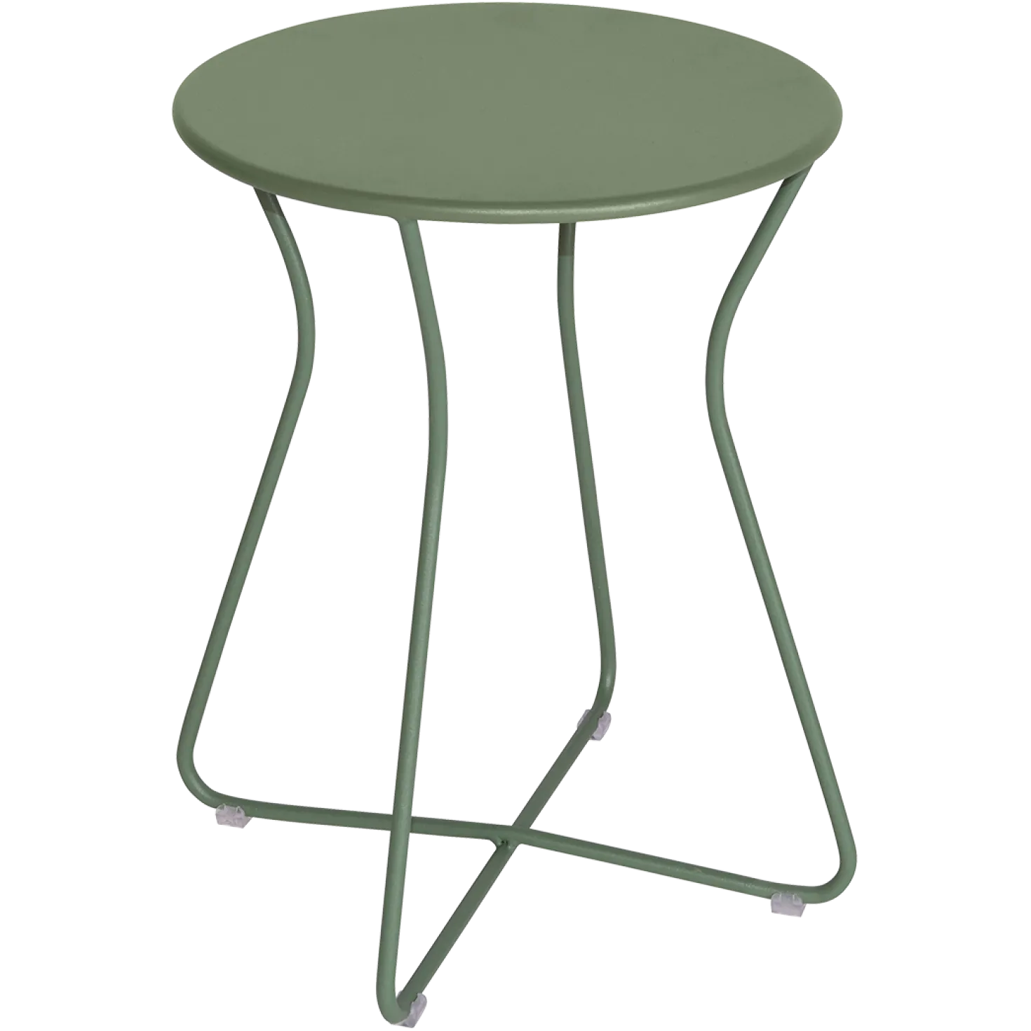 FERMOB Table Basse Ronde Hauteur 45 cm Cocotte en Acier
