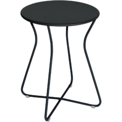 FERMOB Table Basse Ronde Hauteur 45 cm Cocotte en Acier