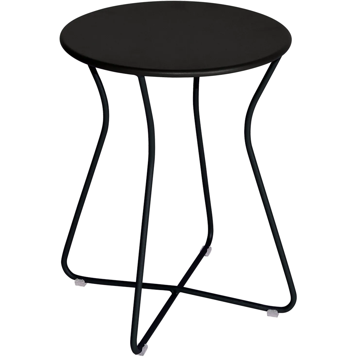 FERMOB Table Basse Ronde Hauteur 45 cm Cocotte en Acier