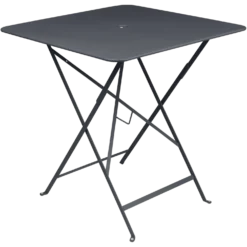 FERMOB Table Carrée Pliante 71 x 71 cm Bistro en Acier
