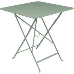 FERMOB Table Carrée Pliante 71 x 71 cm Bistro en Acier